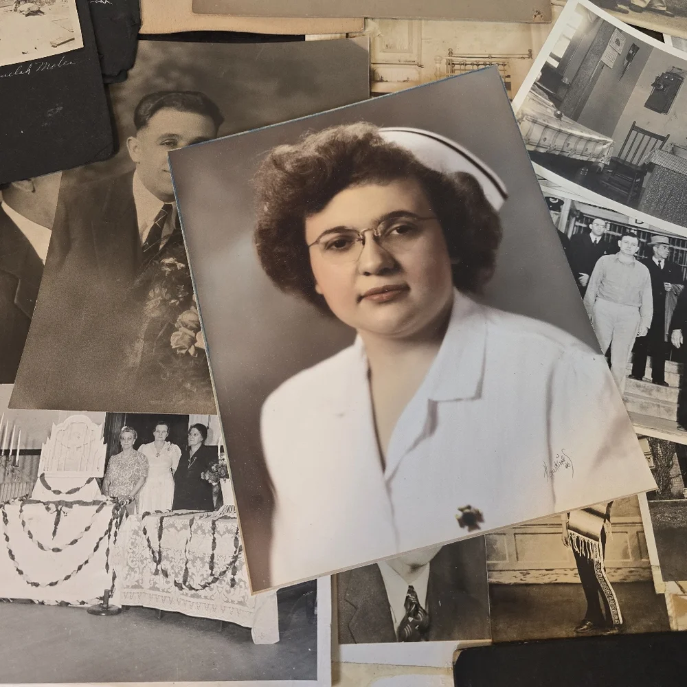 Vintage Black and White Photograph Collection